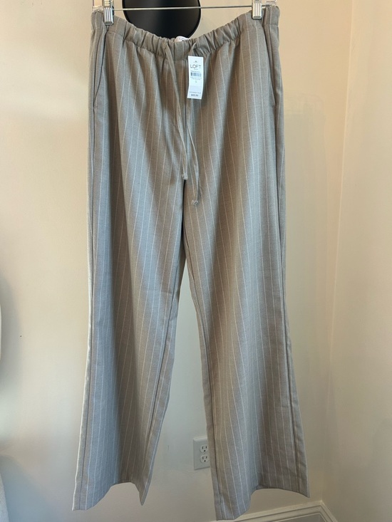 LOFT Pants - LOFT Sawyer Pull On Pants in Pinstripe